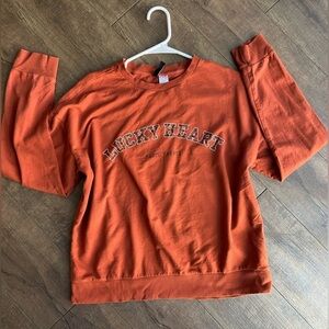 Lucky heart paris france Sweatshirt